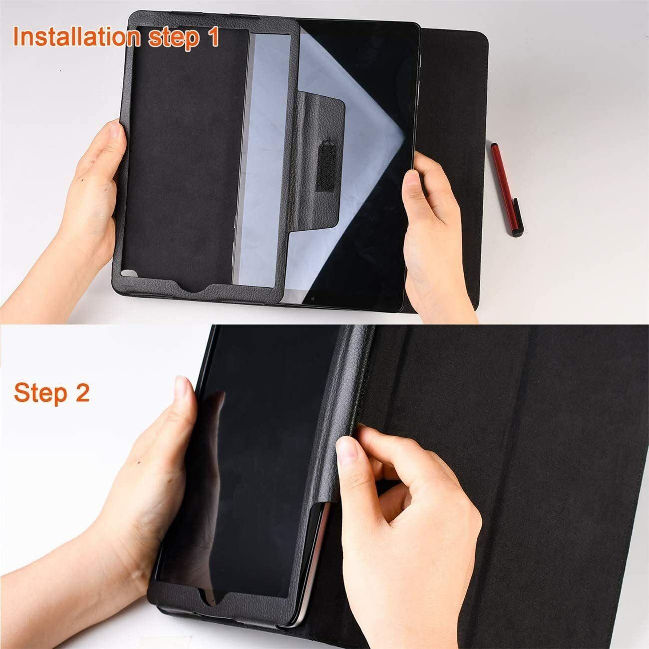 Case For Samsung Galaxy Tab S9 FE S8+ S7 FE A9 Plus A8 A7 Lite/ Screen Protector