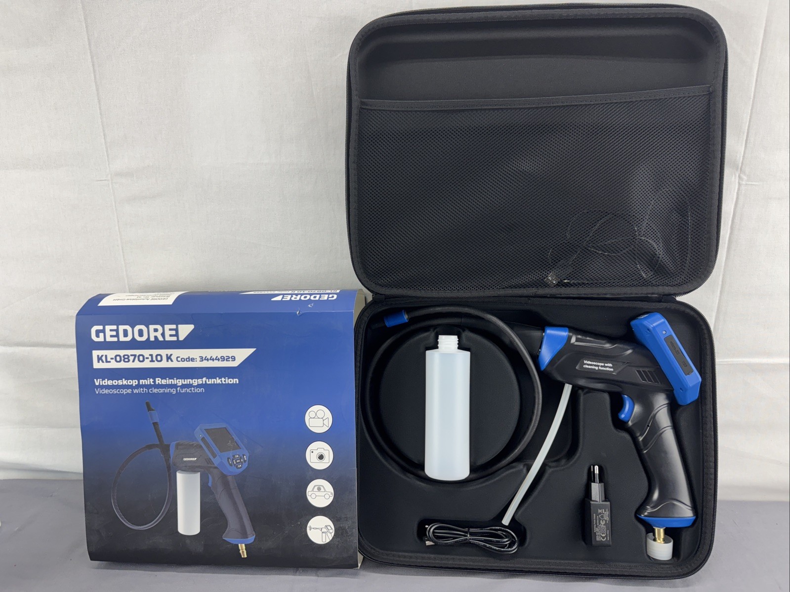 Gedore Videoscope w/ Cleaning Function  KL-0870-10 3444929