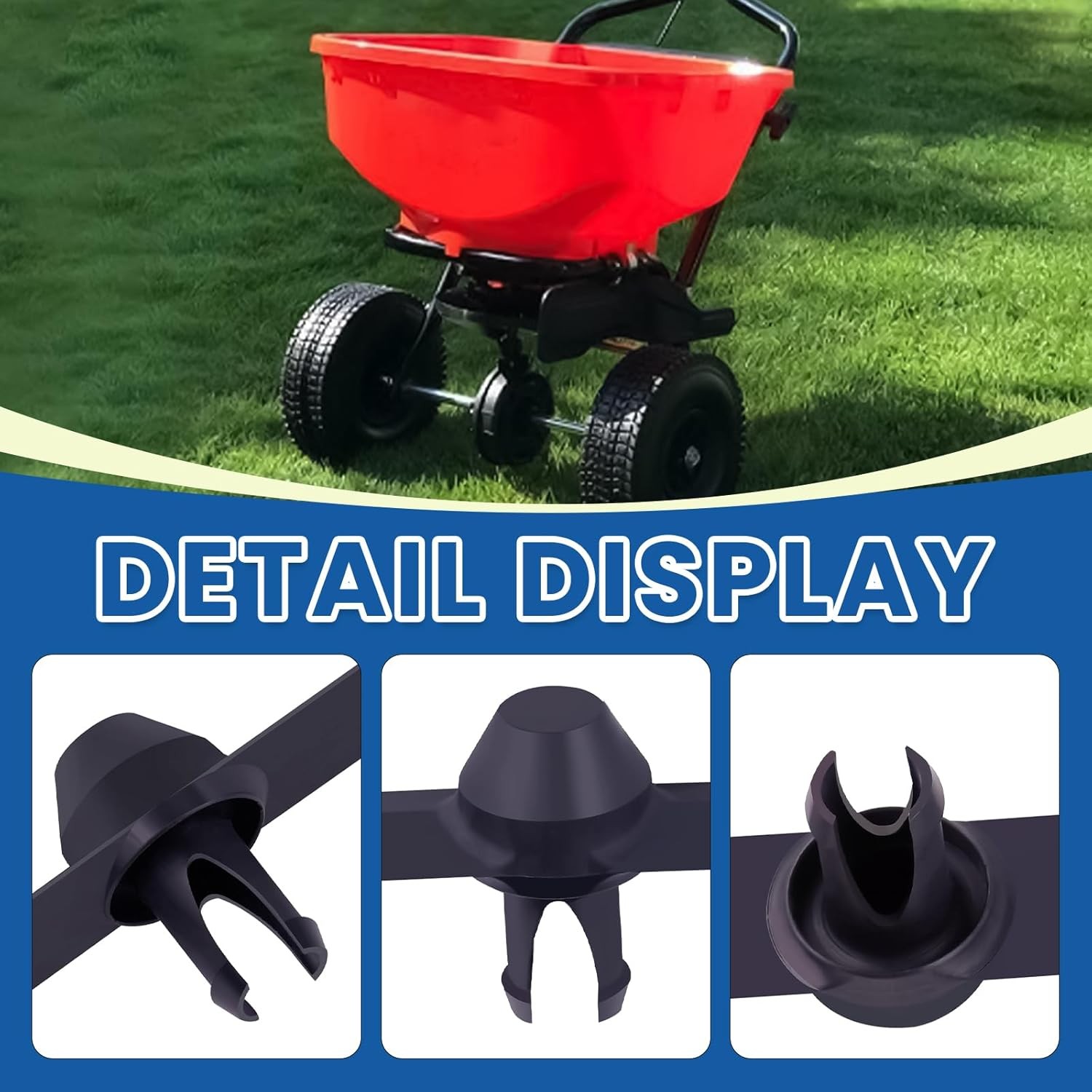 1Pcs For Echo RB-60 Broadcast Spreader Upgrade Agitator Replacement Part Plastic