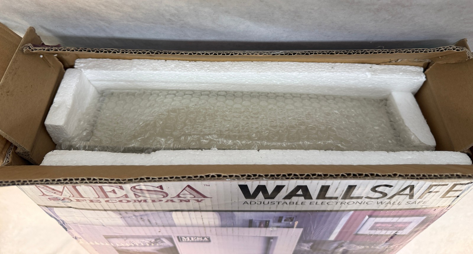 Mesa Adjustable Electronic Wall Safe MAWS2113E - Brand New!
