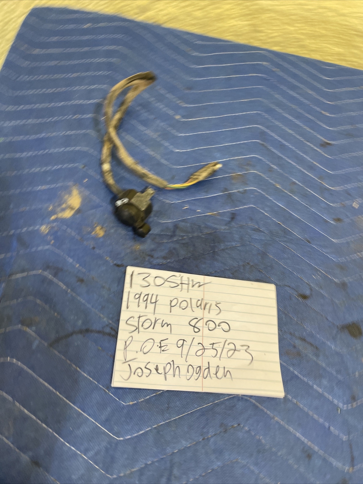 1994 Polaris Indy Storm Headlight Switch Assembly 123