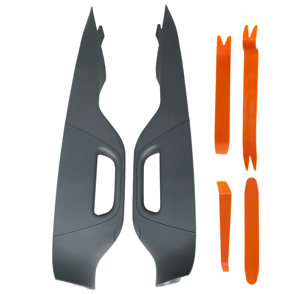 LH + RH For 11-16 Ford F250 F350 F450 F550 A Pillar Grab Handle Interior Trim