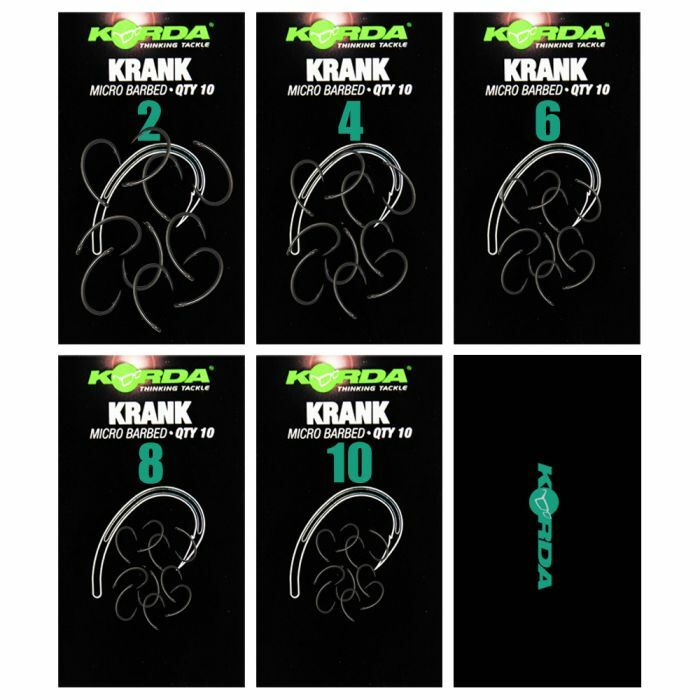 Korda Krank Crank Carp Hooks - All Sizes