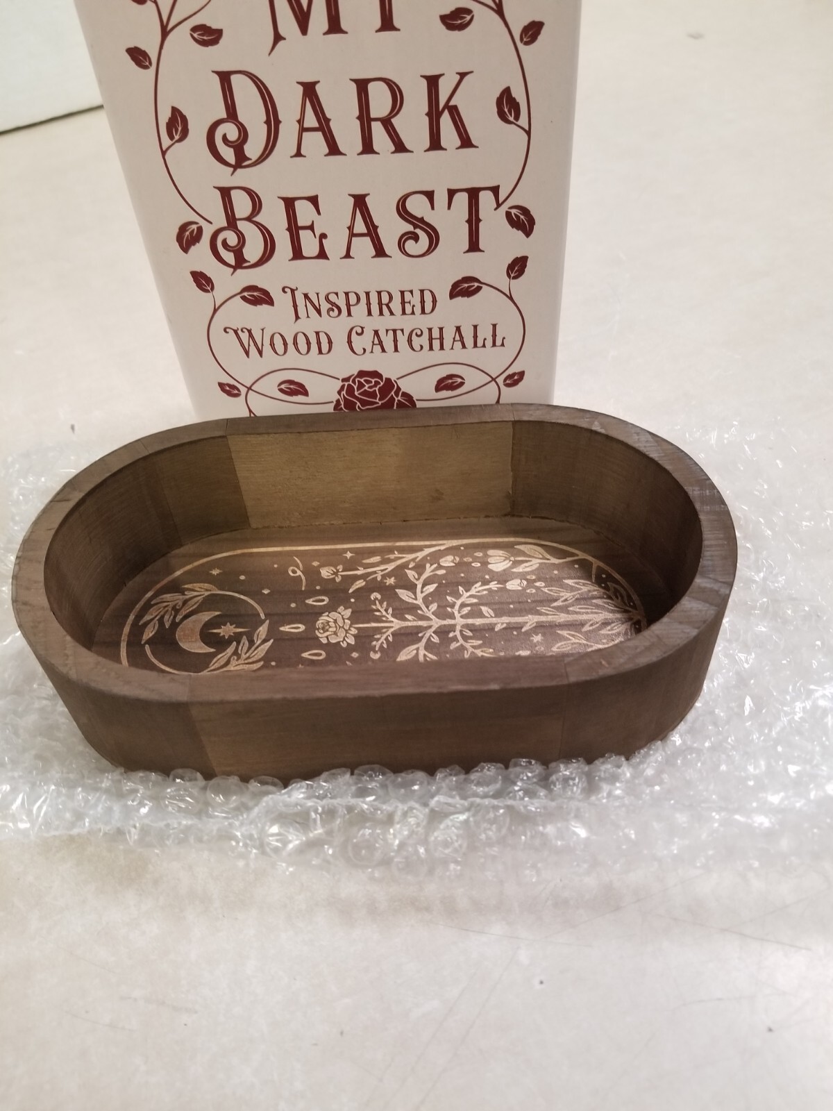 My Dark Beast Inspired Wood Catchall