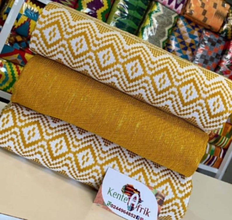 authentic kente 6 yards,genuine ghana handwoven,kente fabric, bonwire Ghana kent
