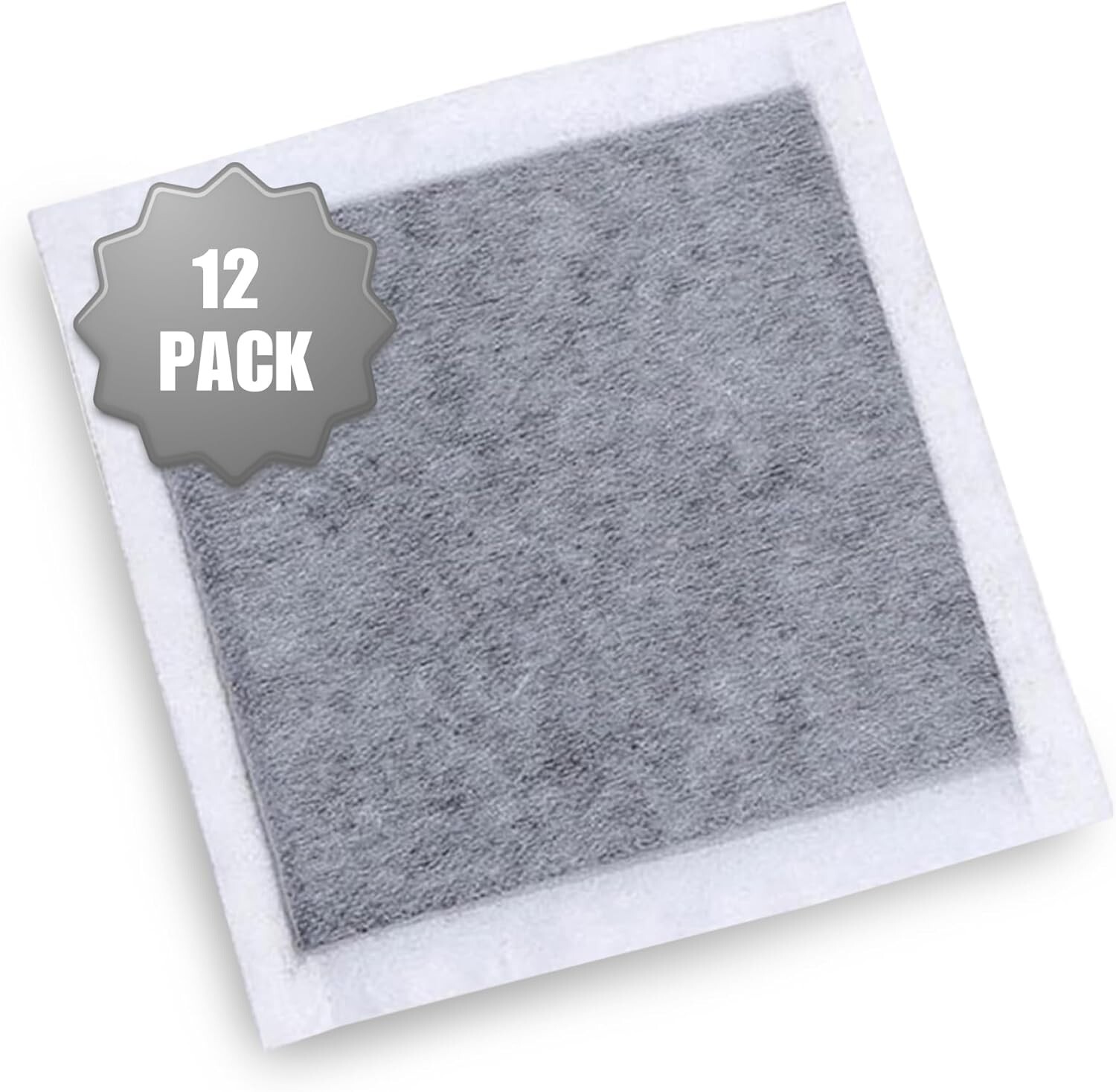 SMELLRID Human Scent Elimination Carbon Pads: 12 (4x4) Pads with Adhesive Strips