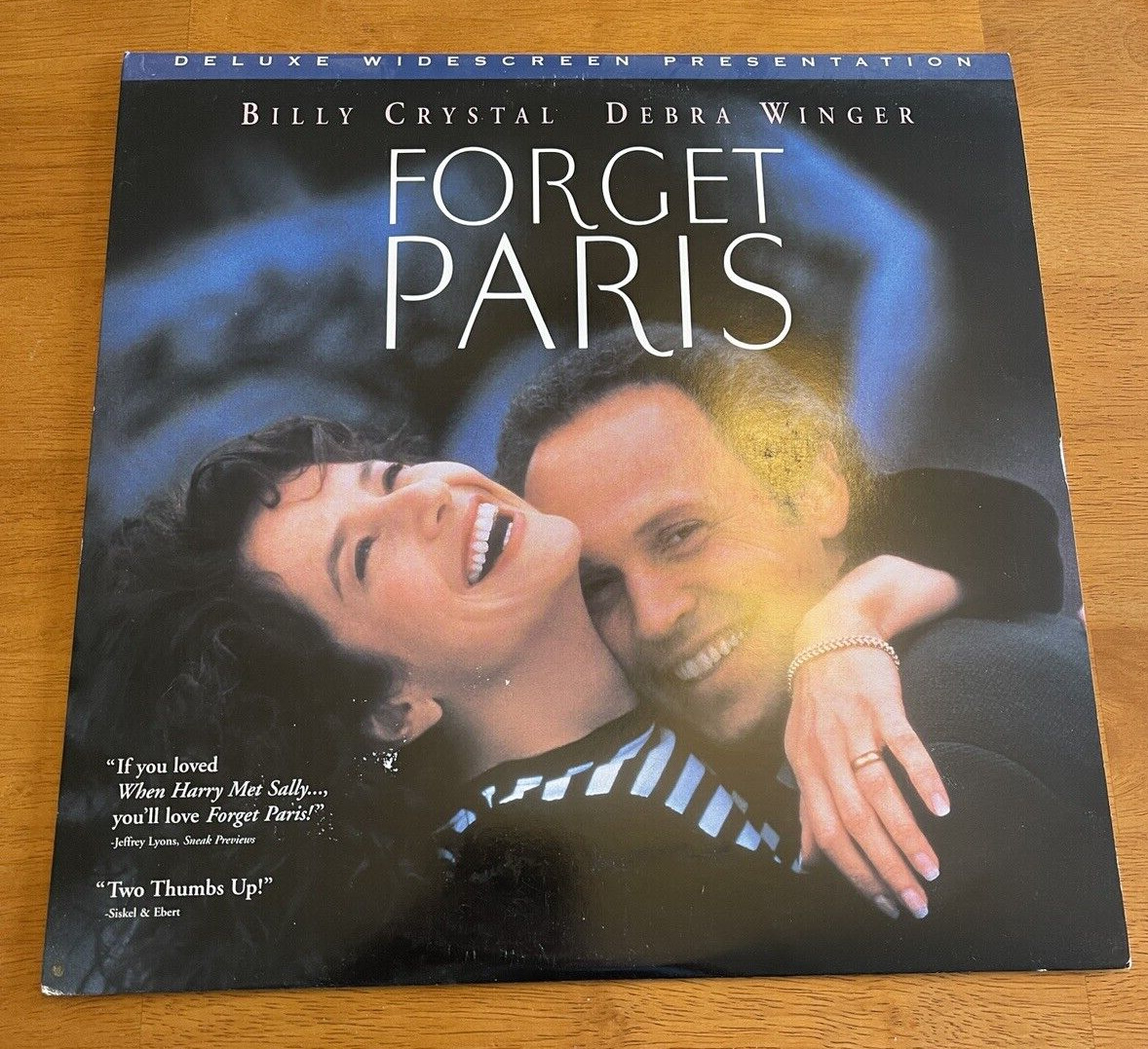 Forget Paris Laser Disc 1995 Billy Crystal, Debra Winger