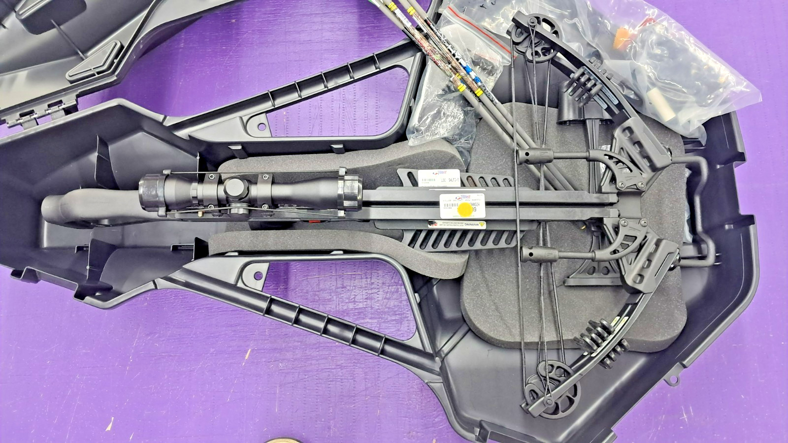Killer Instinct 2000c Crossbow Kit W/Scope/ Hard Case