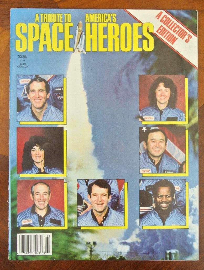 A Tribute to Americas Space Heroes Collector's Edition 1986 The Challenger NASA
