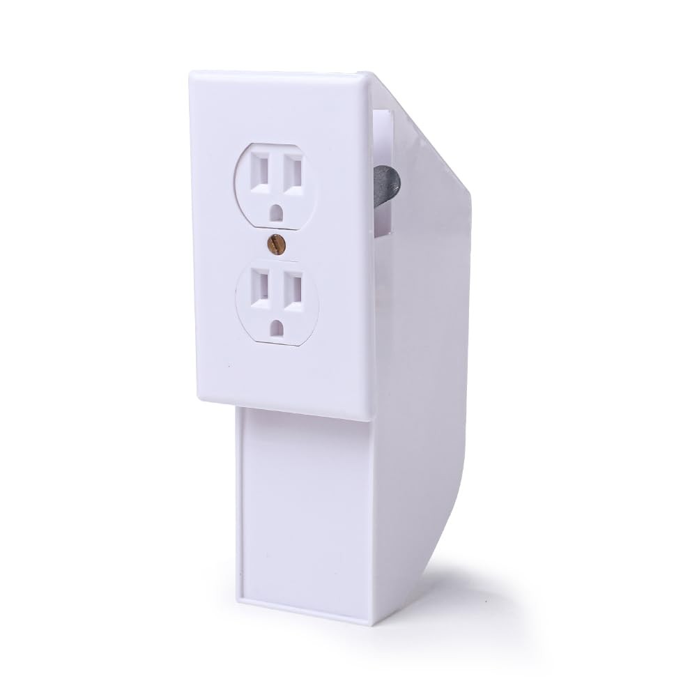 Wall Socket Diversion Safe- Hidden 7.88 x 3.94 x 2.92 inches, White