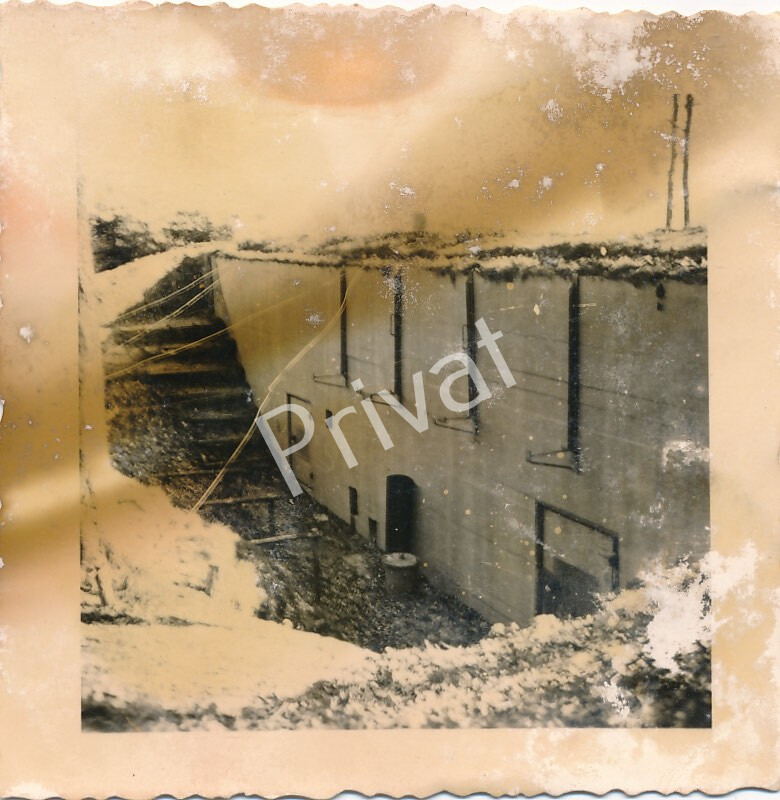 Photo WW II Wehrmacht France Bridges Bunker France K1.95