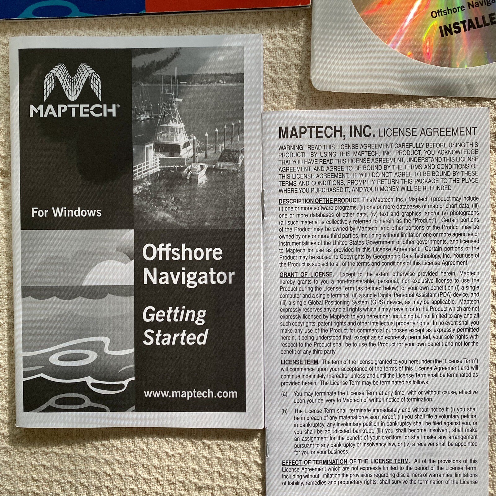 MapTech Digital ChartKit 2005 Region 4 Chesapeake & Delaware Bays BSB4 Format