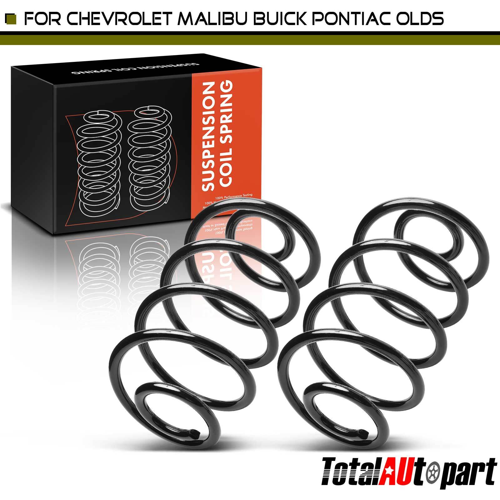 2Pcs Coil Springs for Chevrolet Malibu Monte Carlo El Camino GMC Olds Buick Rear