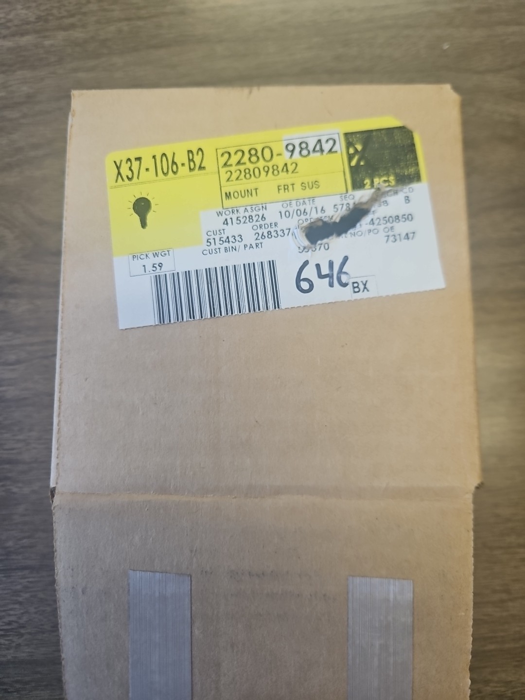 GM Genuine Parts 22809842 Suspension Strut Mount 11-16 Chevy Cruze