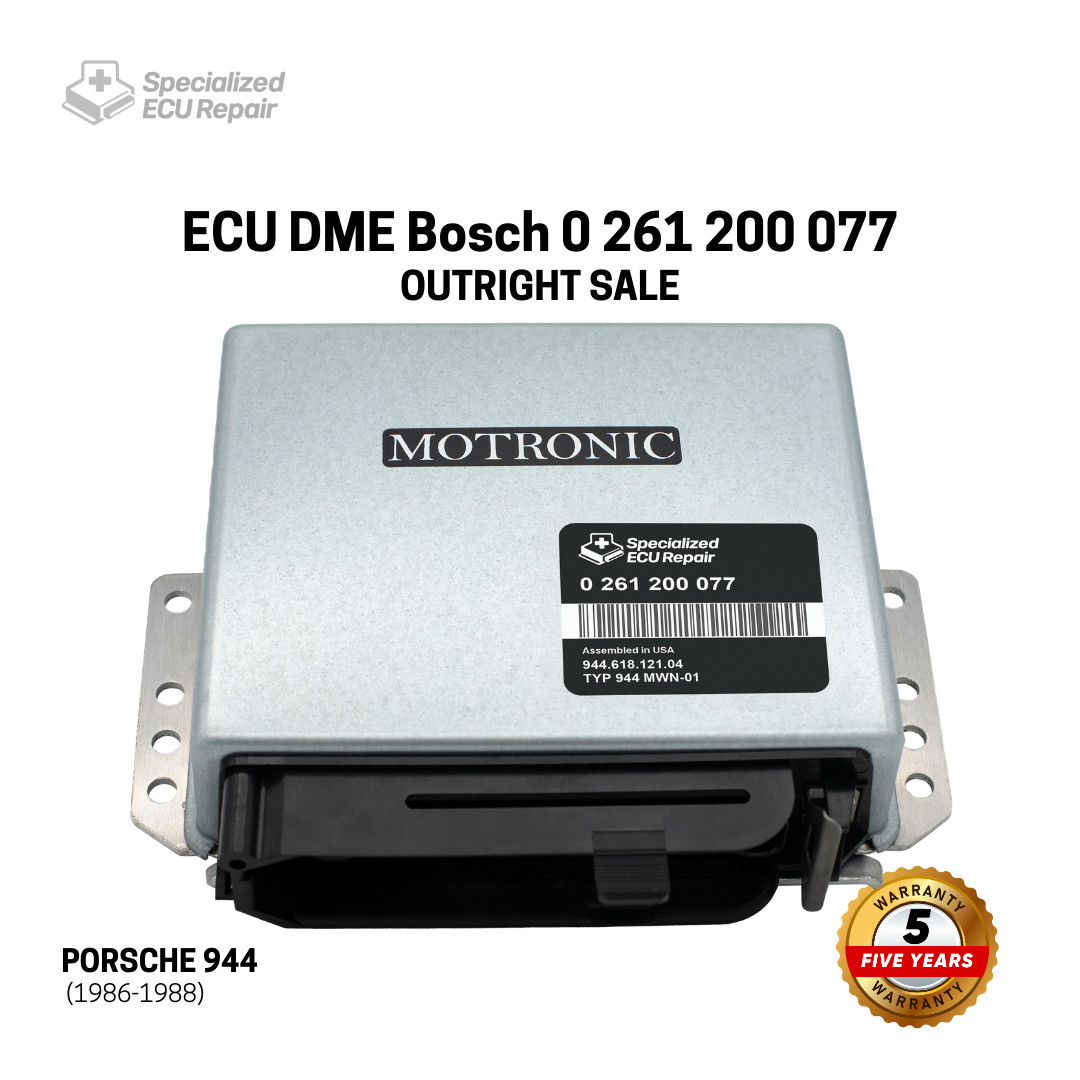 Porsche 944 ECU DME  0 261 200 077  - Brand New