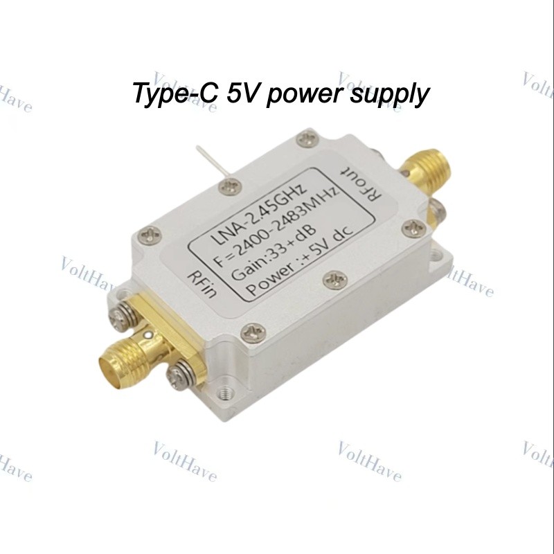 2.4GHz 5.8GHz Low-noise /RF Amplifier Video Transmission WIFI 2450MHz LNA New
