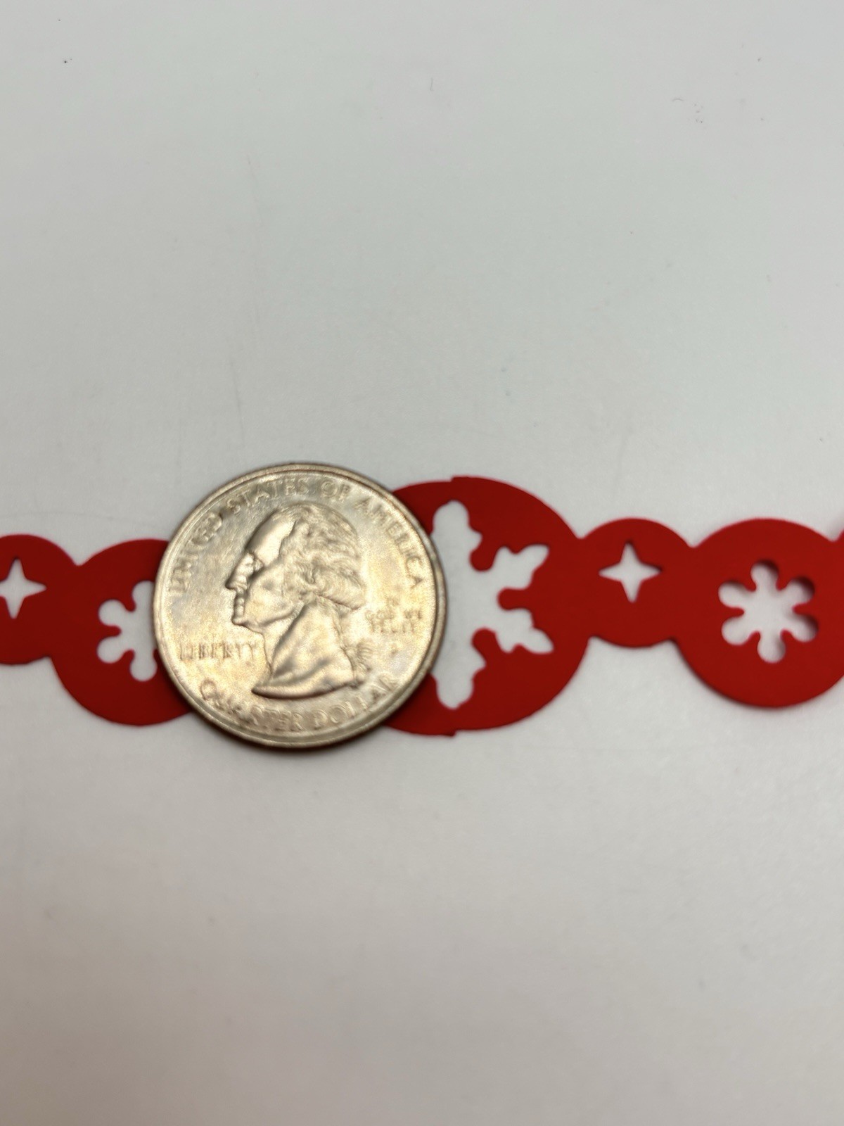 Creative Memories Border Maker SNOWFLAKE CHAIN Punch Cartridge BMC