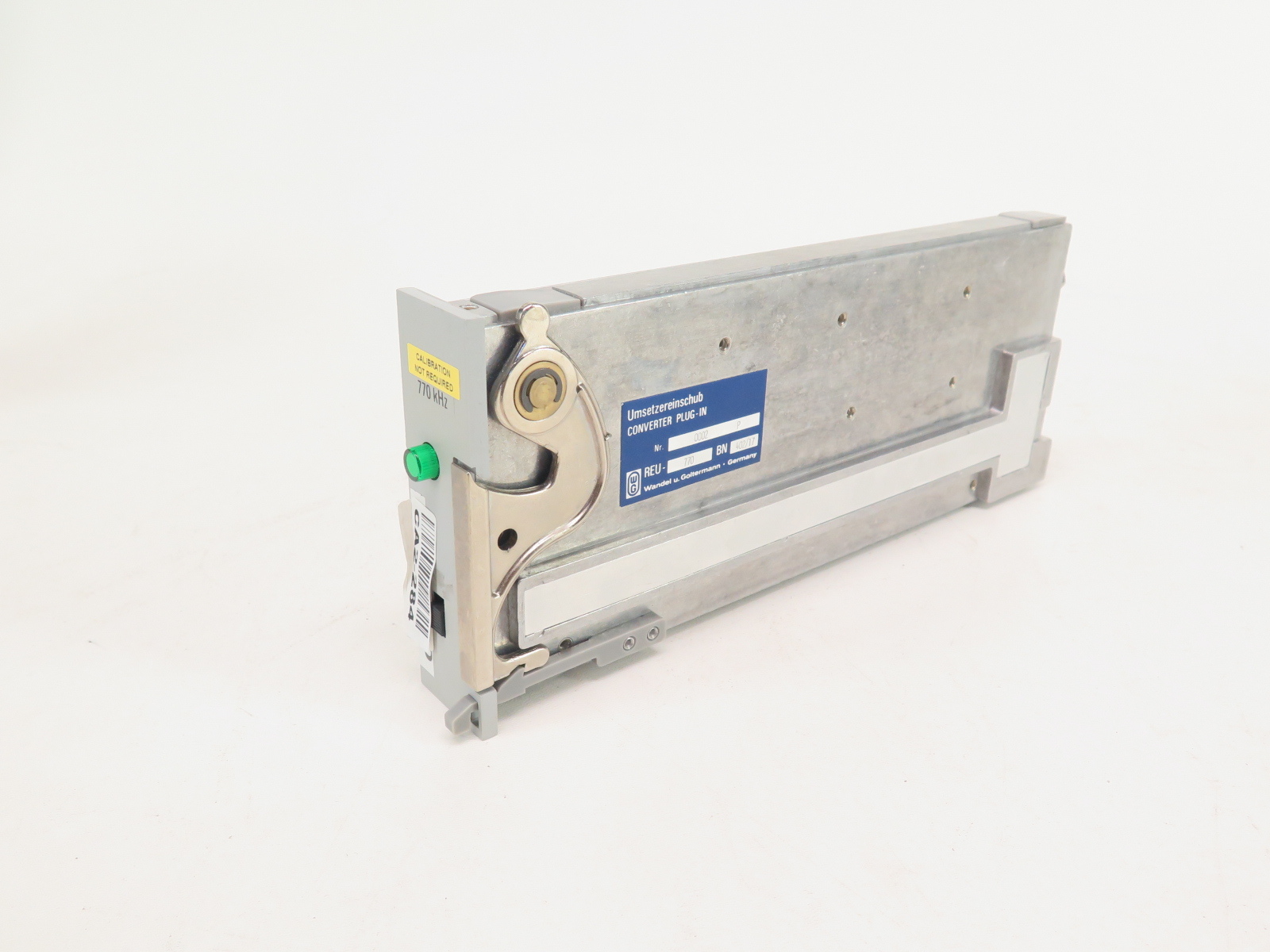 Wandel & Goltermann REU-770 770 kHz Converter Plug-In BN 402/17