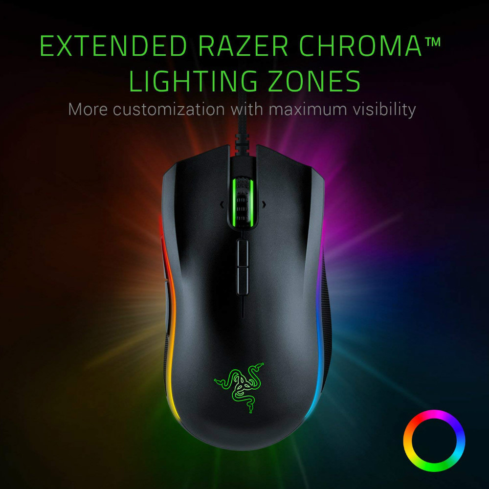 Razer Mamba Elite Gaming Mouse 5G True 16,000 DPI Optical Sensor