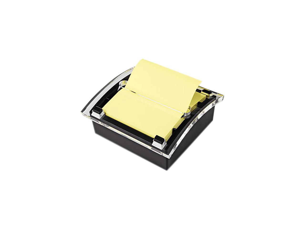 Post-it Pop-up Notes DS330-BK Clear Top Pop-up Note Dispenser for 3 x 3 Self-Sti