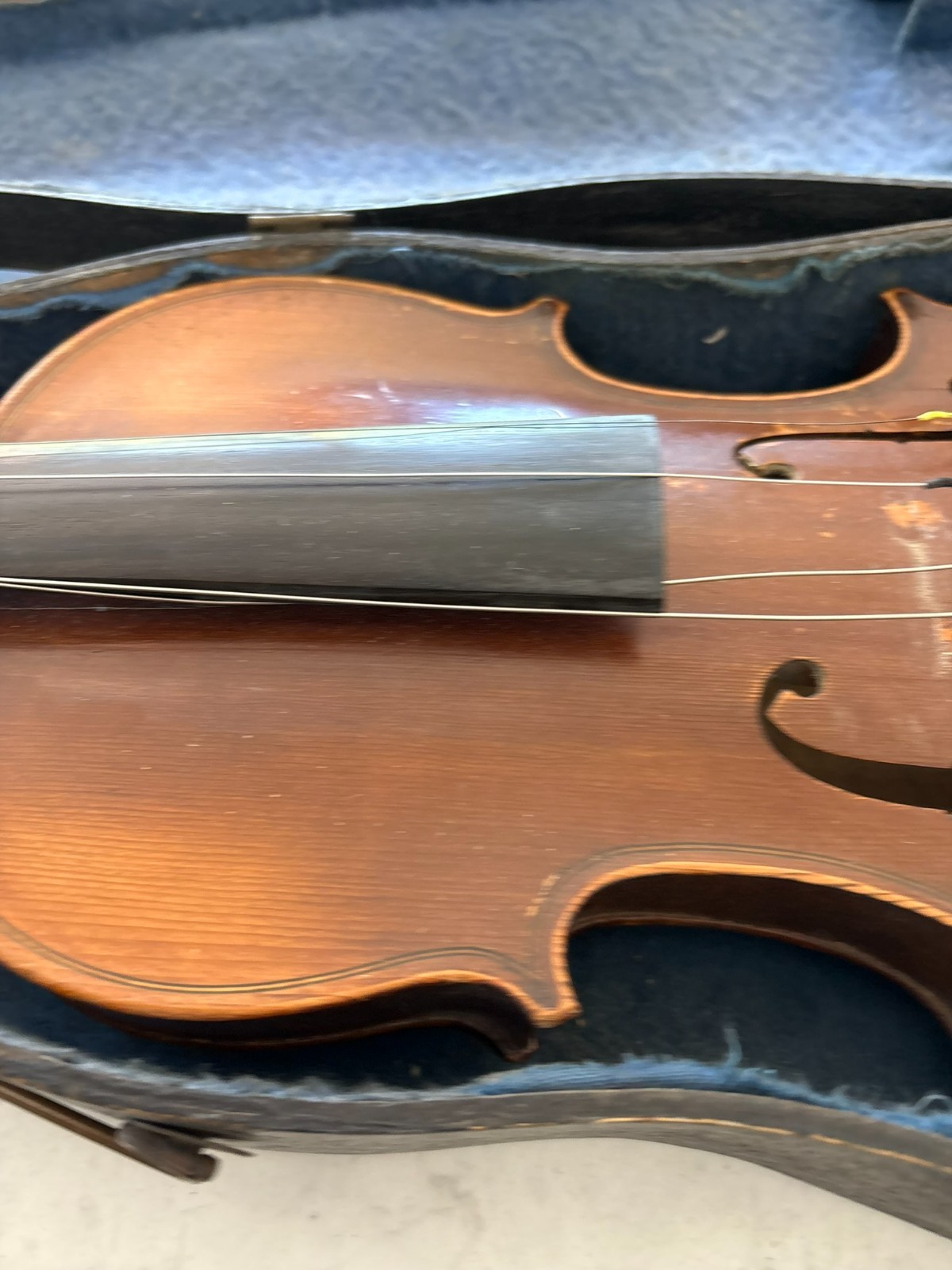 Stradivarius Mirecourt 4/4 violin mid 20th century made in France