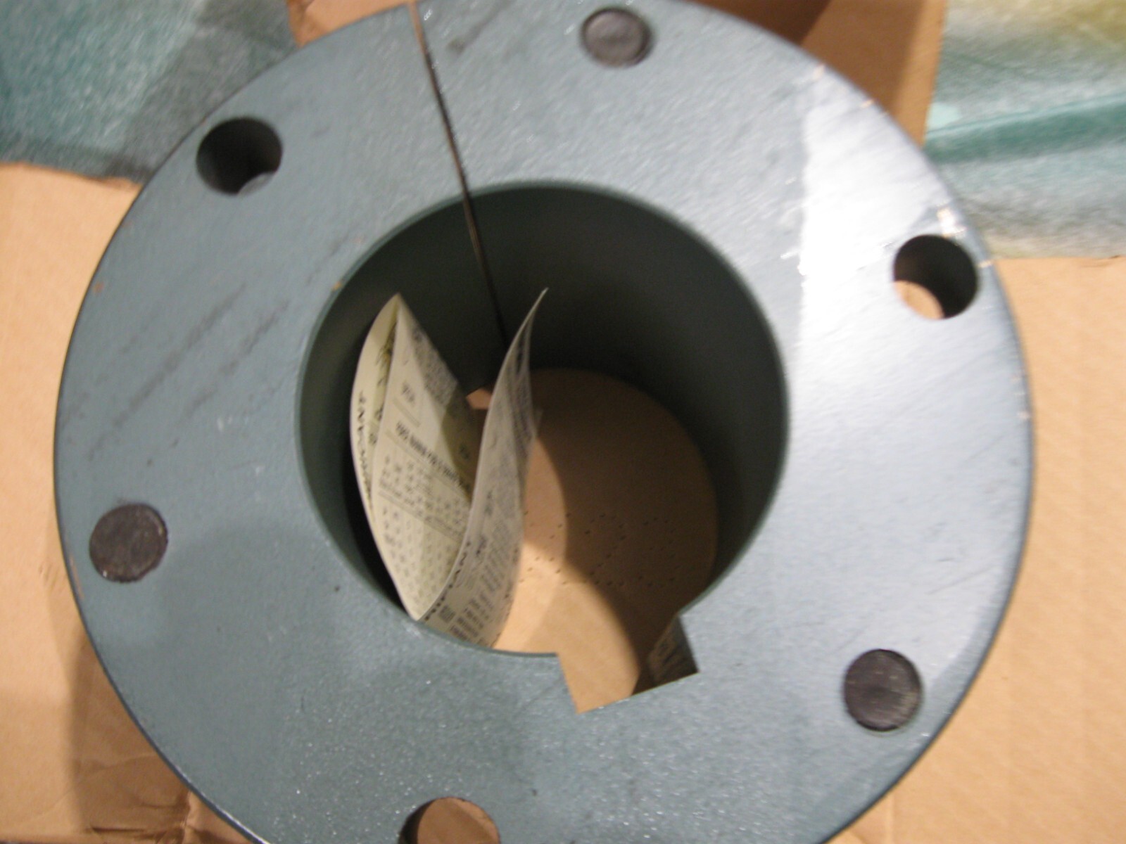 Maska 3 1/2 in Bore Bushing Hub New old stock