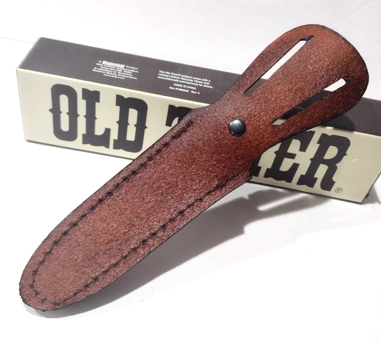Schrade Old Timer Delrin Handles Full Tang Fixed Blade Throwing Boot Knife 162OT