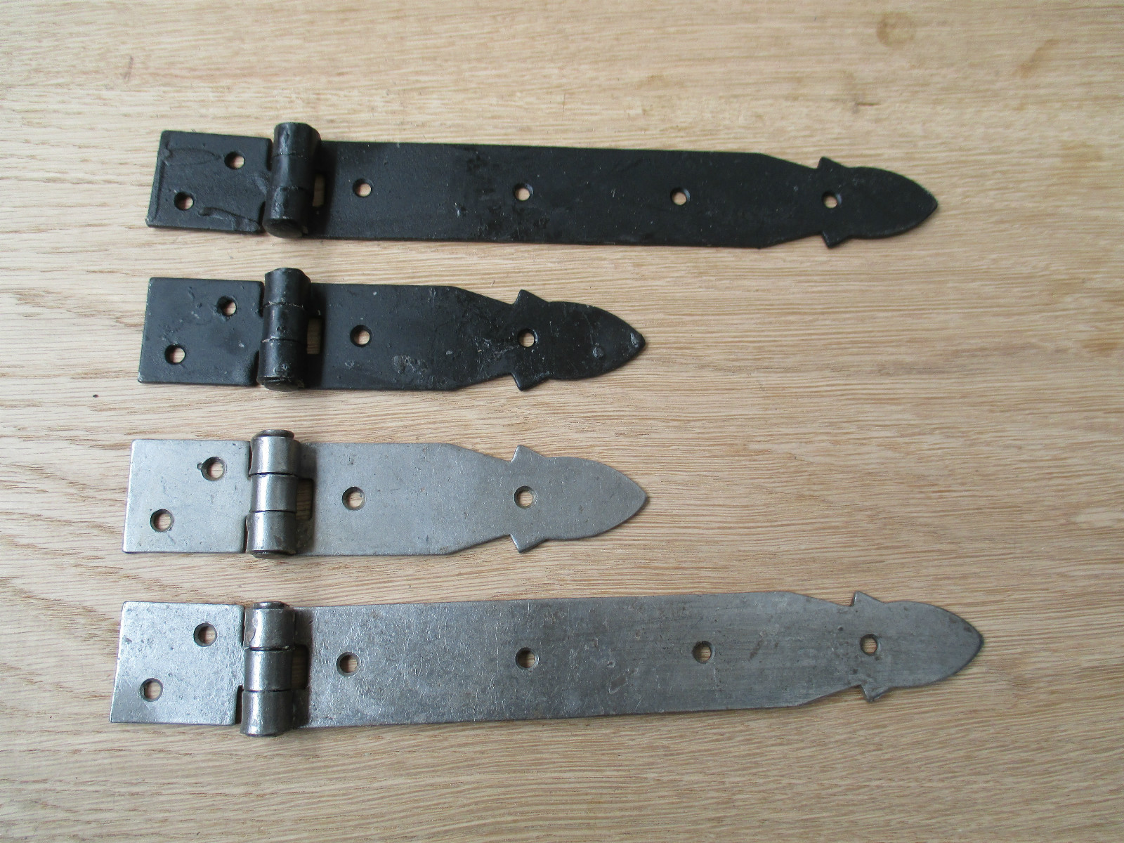 STRAP HINGES FOR CHEST TRUNK BLANKET STORAGE BOX CASE OLD VINTAGE FURNITURE