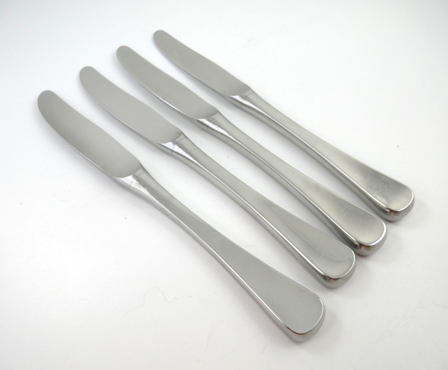 WMF FINESSE 4 Dinner Knives Satin Stainless Steel Flatware Germany