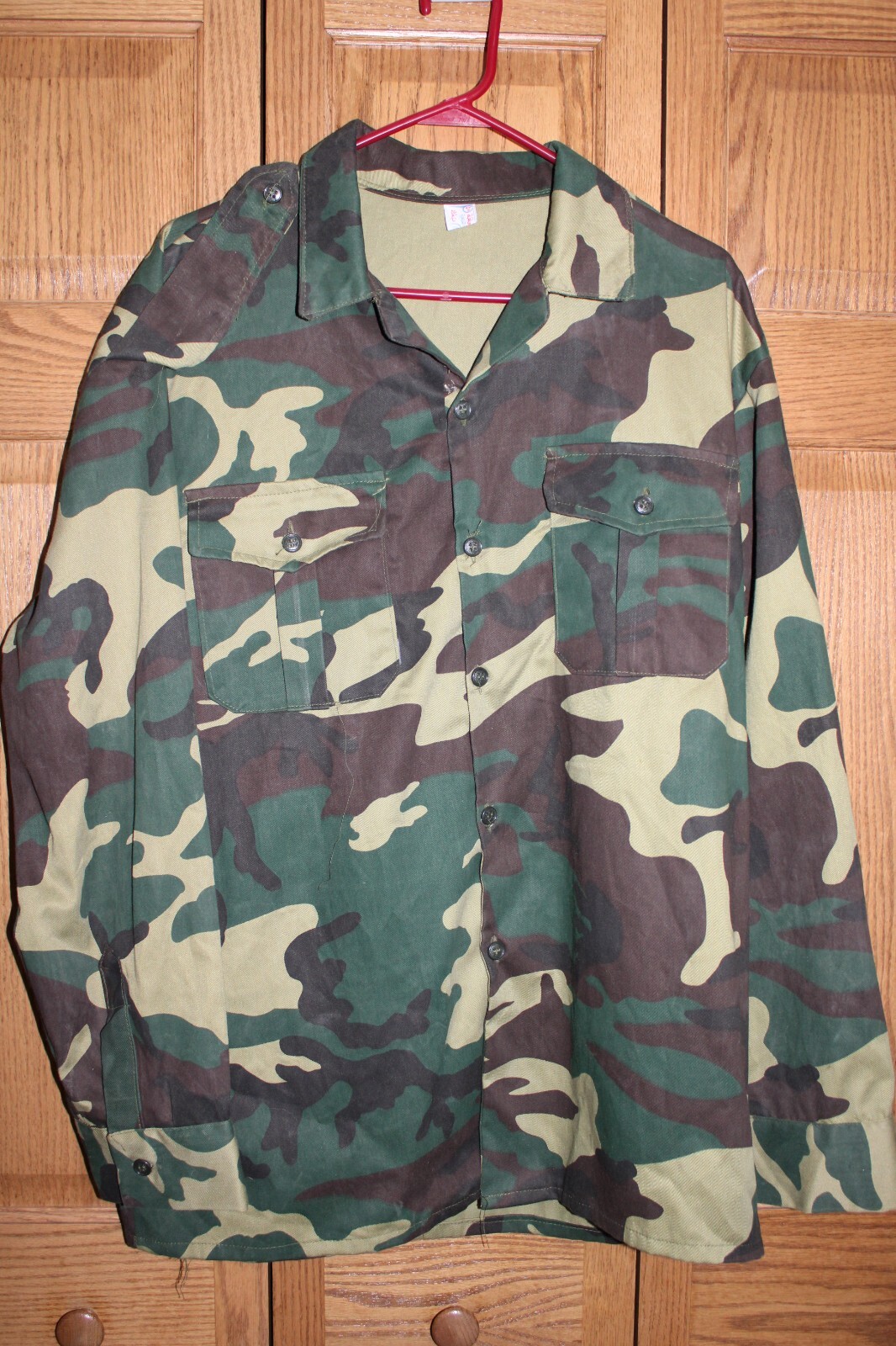 Vintage Iraq Military Issue Desert Storm CAMO Jacket Iraqi War Bring Back BS4