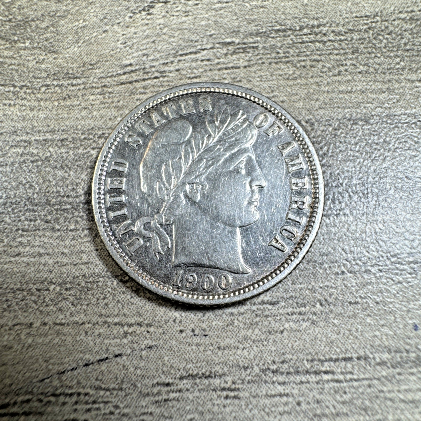 1900 S Barber 10c DIME US Coin