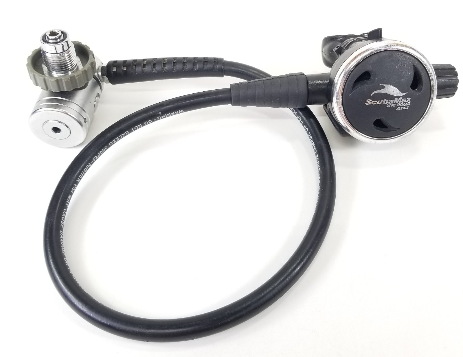 ScubaMax XR2002 ADJ Scuba Dive Regulator Set DIN 1st Stage Adjustable 2nd