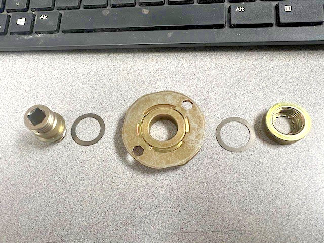 SARGENT MOTISE LOCK EARLY 8200 SERIES INSIDE TRIM ADAPTER WITH SPINDLES