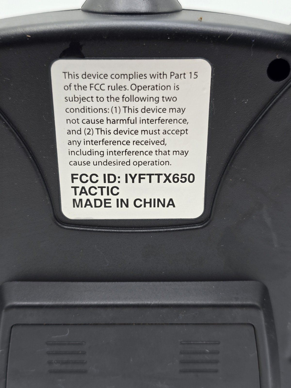 Tactic TTX650 Transmitter - Good Condition