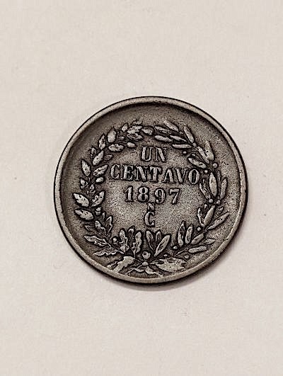 1897 CN - ONE CENTAVO - MEXICO - ANG 78