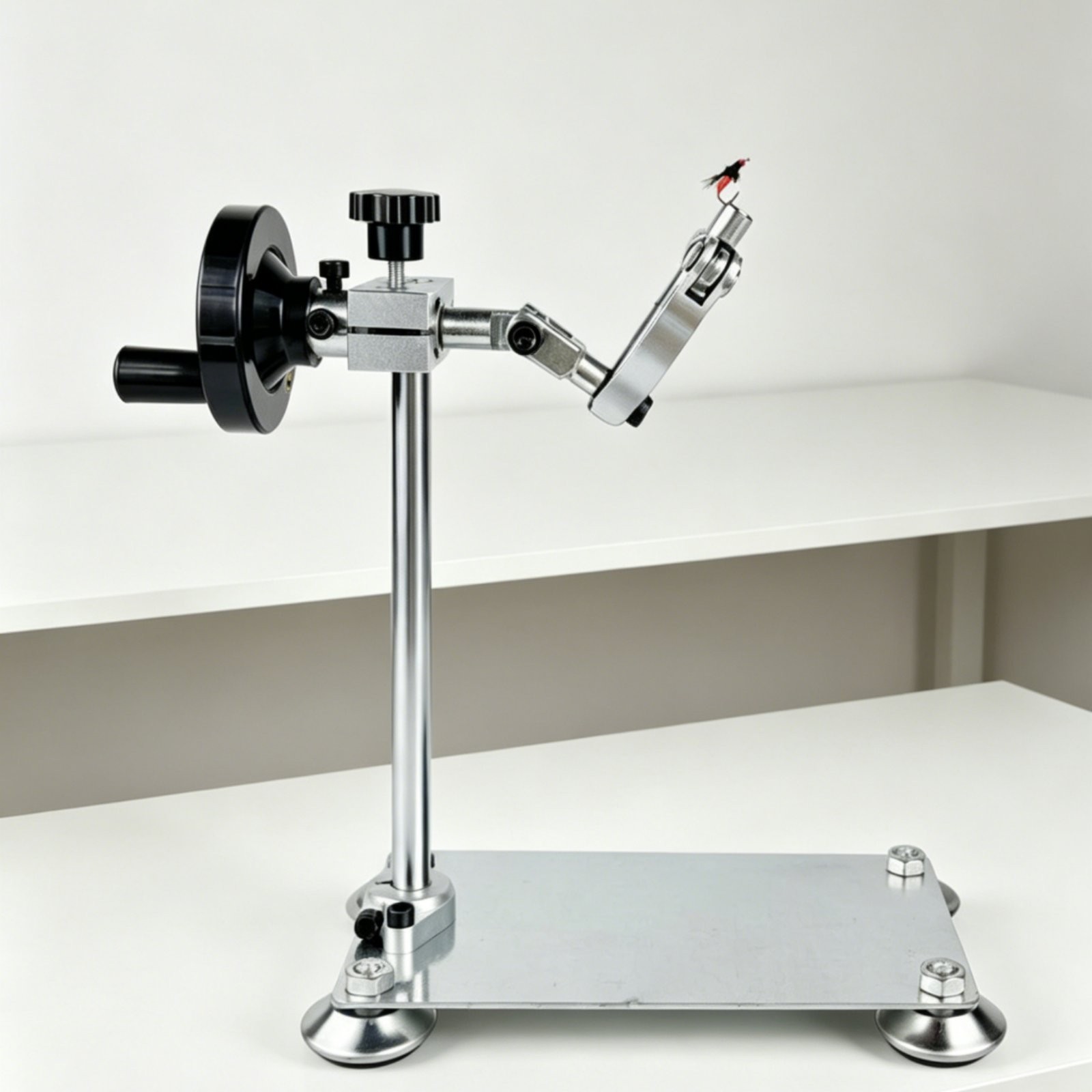 Rotary Fly Tying Vise 360° Rotation Fishing Tool Stainless Steel