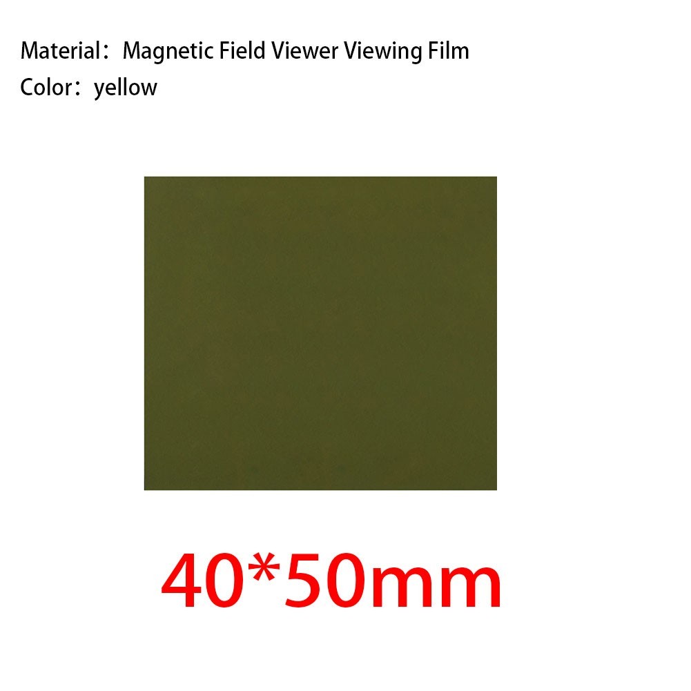 Magnet Pattern HD Magnetic Viewer Magnet Pattern Observation Card Yellow