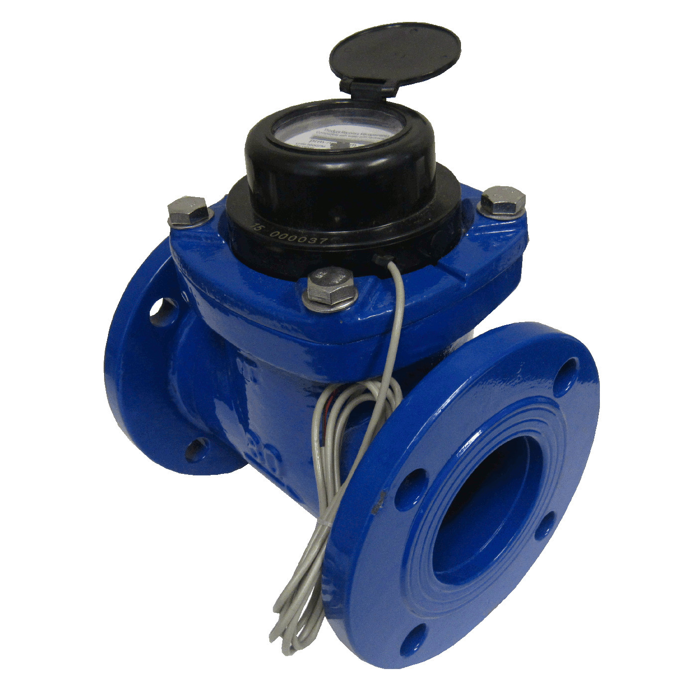 New PRM 4" Woltmann-Helix Style Totalization Water Meter with Pulse