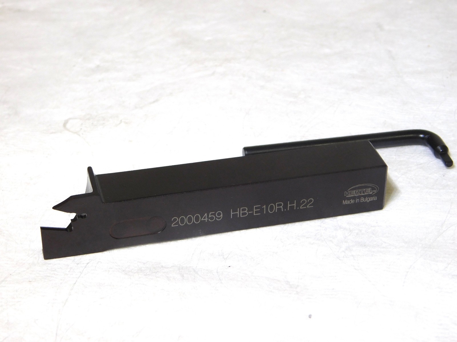 Hertel Indexible Cutoff Toolholder 5/8” Shank Dia 1.18” Max DOC 4” OAL 2000459