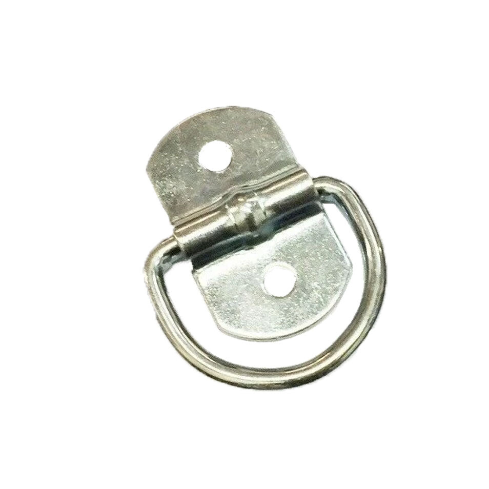 100 - Rope Ring Tie Down D Ring Enclosed Trailer Cargo Strap Chain Tarp- 1000 lb