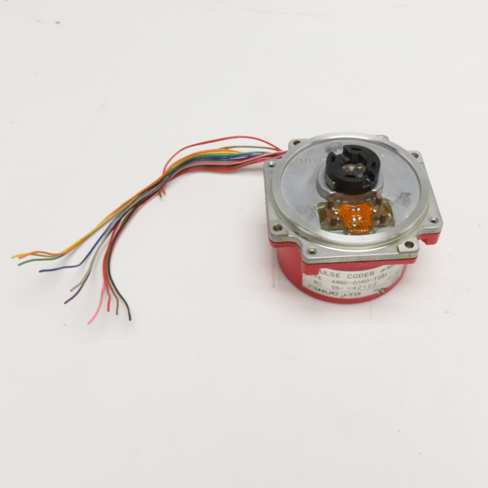 Fanuc A860-0360-T201 Alpha A64 Pulse Coder Encoder