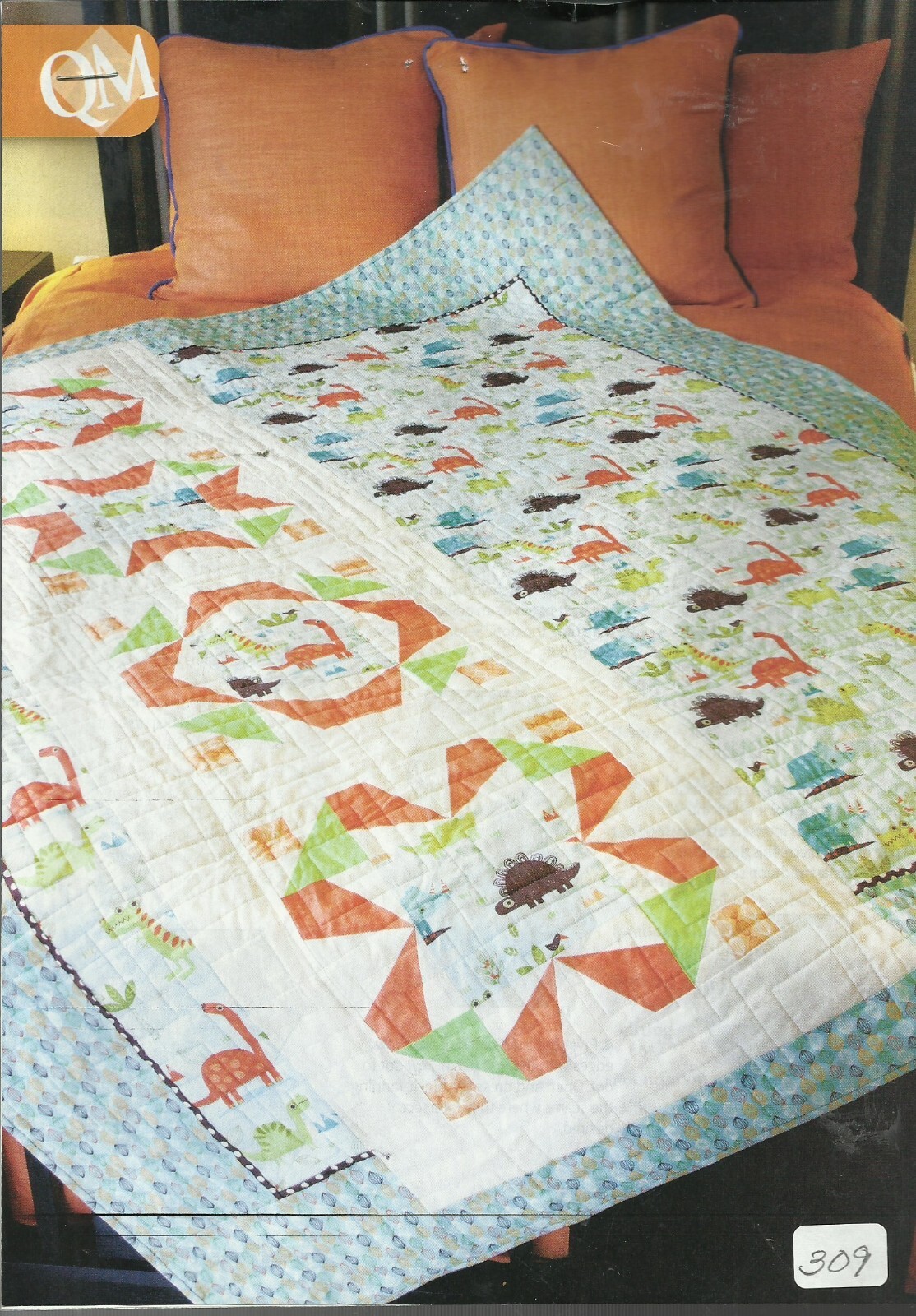 B0245  LAND BEFORE TIME QUILT PATTERN/INSTRUCTIONS