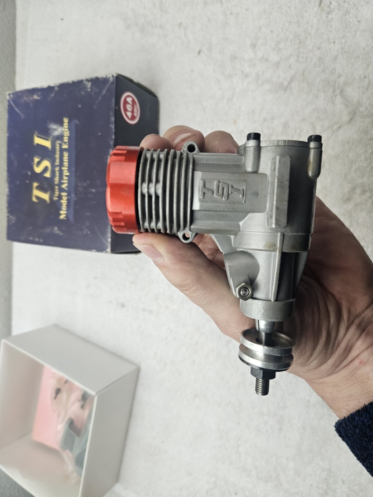 TIGER SHARK 46A RC ENGINE NEW IN OPEN BOX