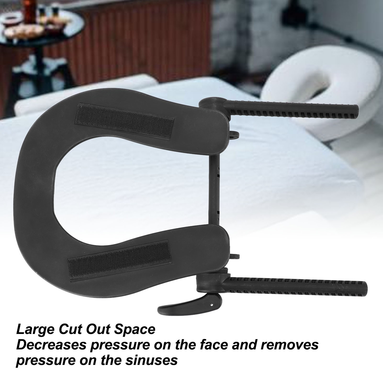 Massage Table Face Cradle Adjustable Decreases Face Pressure Massage Bed WT