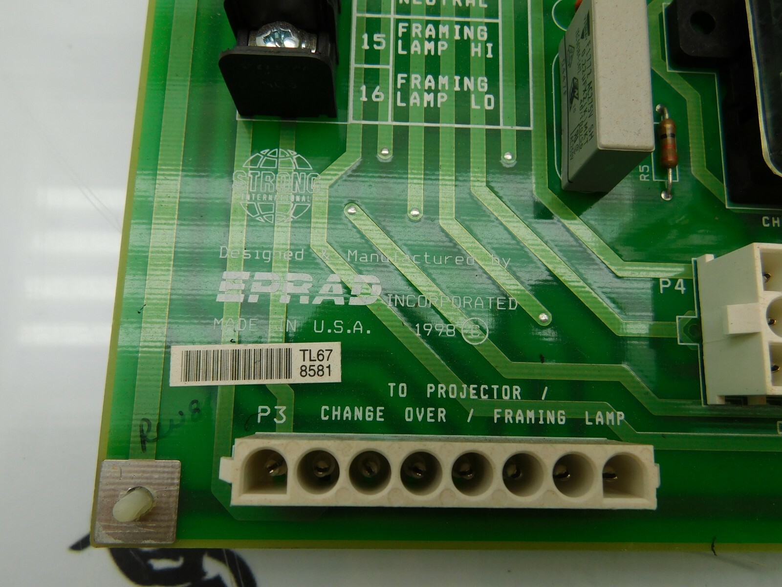 CNA 39330 Rev.3 Console Termination Panel