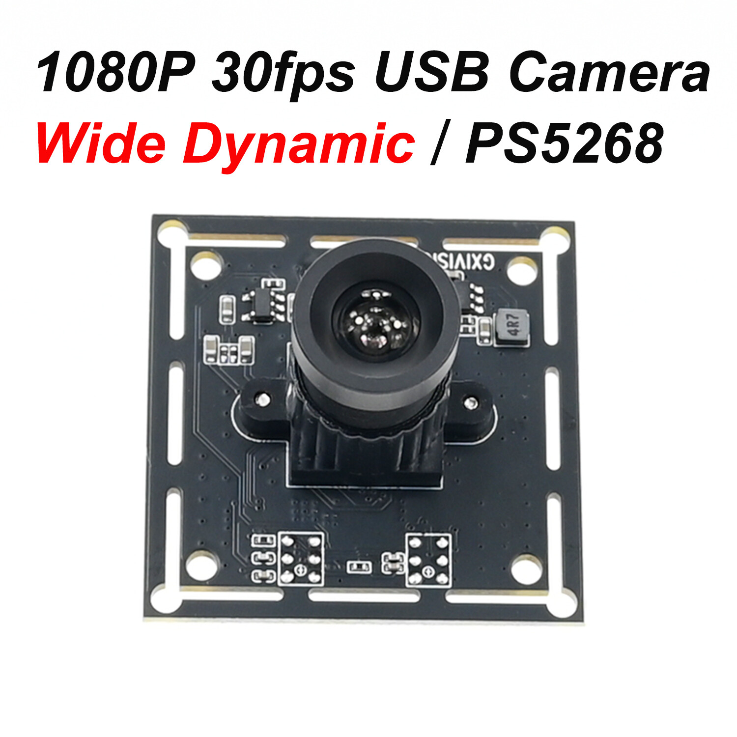WDR USB Camera Module 1080P 30fps Wide Dynamic Webcam 2MP ,PS5268,Plug And Play