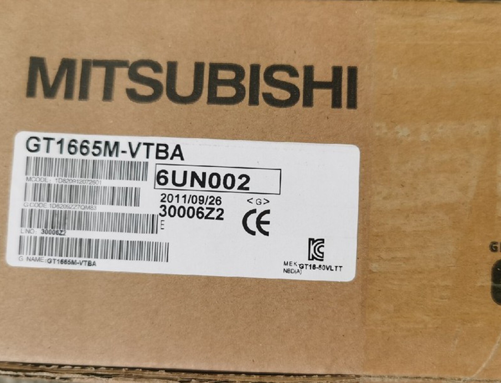 New in Box Mitsubishi GT1665M-VTBA