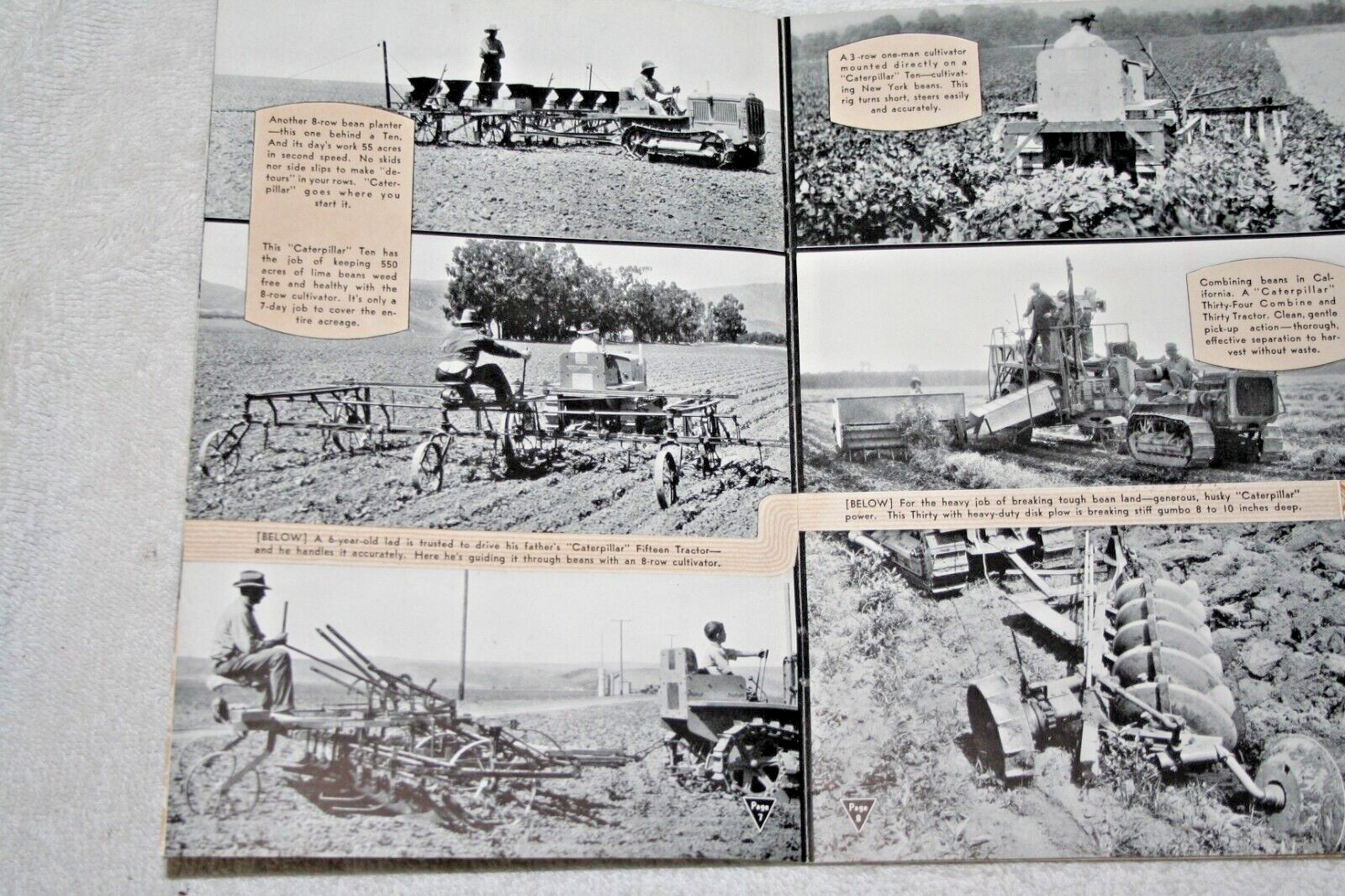 CATERPILLAR BROCHURE 1931