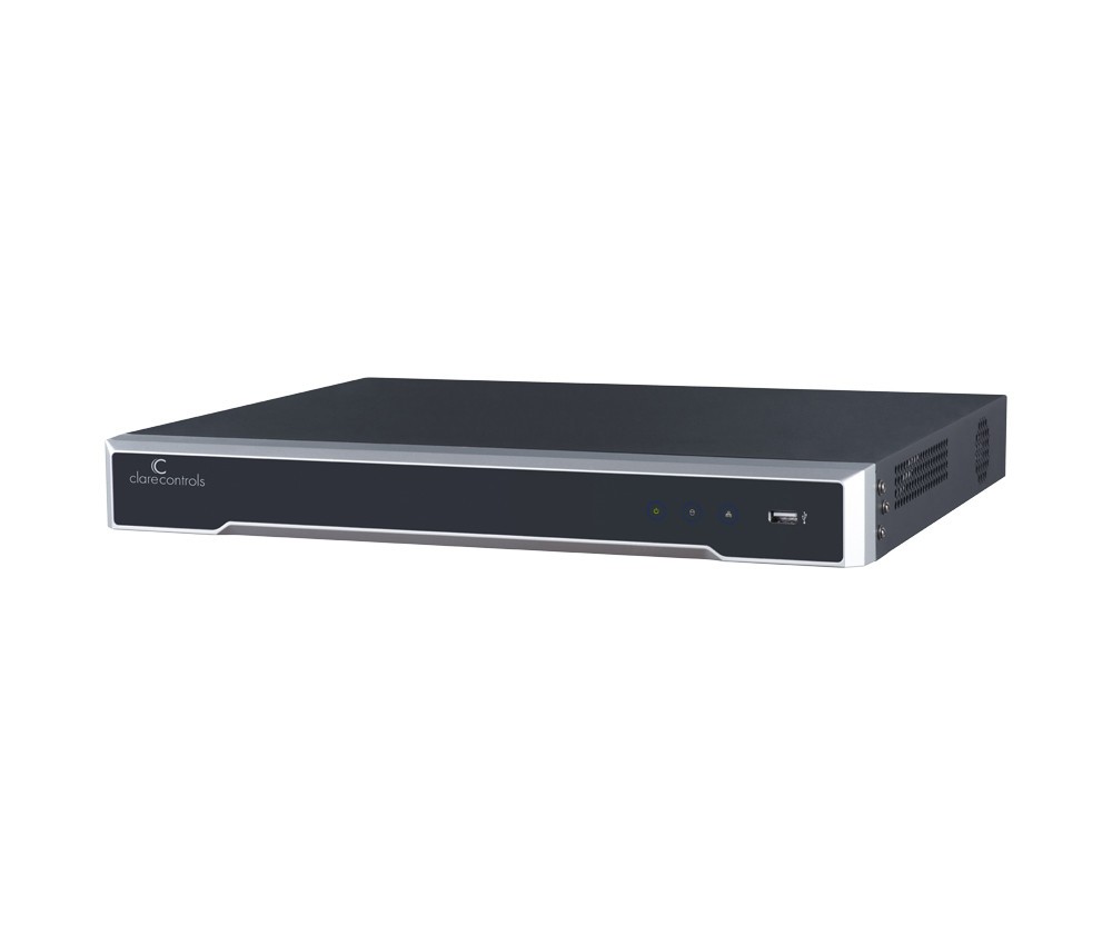 Clare Controls CVP-B8860-02 - 8-Channel NVR with 2TB HDD & PoE