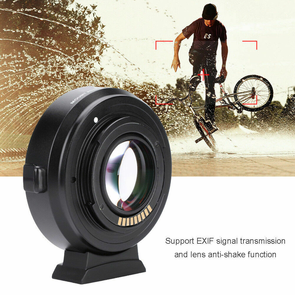 Viltrox EF-EOS M2 Lens Adapter 0.71x Speed Booster for Canon EF Lens to EOS-M